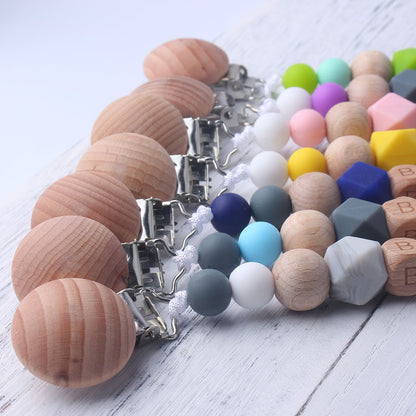 Pacifier Clip Beech Clip Anti-Drop Chain
