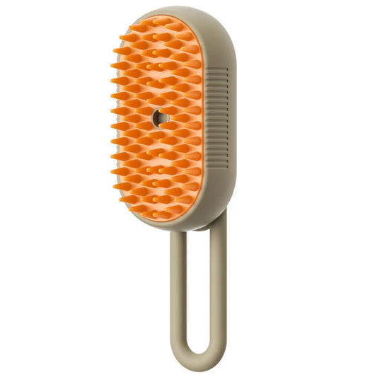 3-In-1 Self Cleaning Anti-Static Rechargeable Pet Grooming Brush Bath