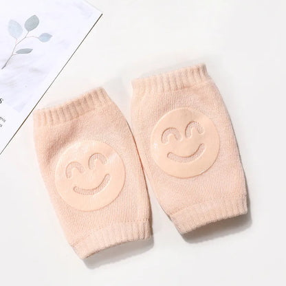 Knee Pads Leg Warmer Gaiter Smile Girl/b oy Kids Crawling Elbow Kneepad Slips