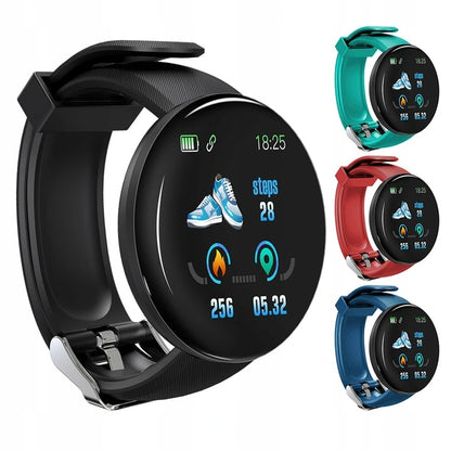 D18 Smart Watch Bluetooth Fitness Tracker Sports HeartRate Waterproof  watch