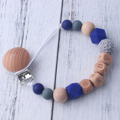 Pacifier Clip Beech Clip Anti-Drop Chain