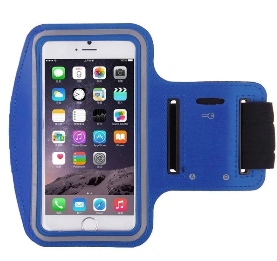 Sports Arm Band Mobile Phone Holder Bag Running Gym Armband Exercise All Phones