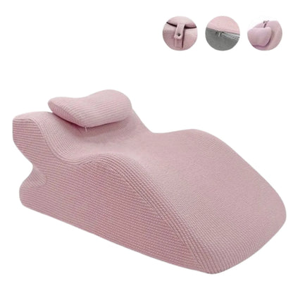 Adult Memory Foam Back Support Pillow Cushion for Sleeping, Wedge Back Pillow