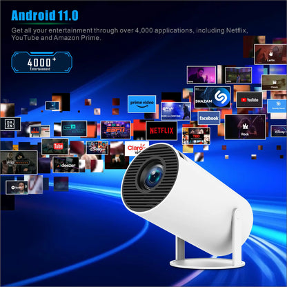 Portable Lcd Smart Projector Auto Chart Mini Home Theater