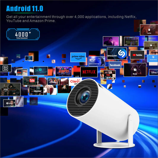 Portable Lcd Smart Projector Auto Chart Mini Home Theater