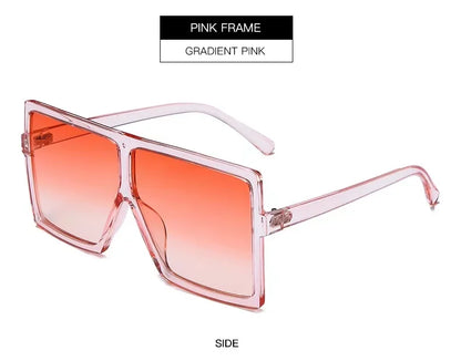 Sunglasses   UV400 Polarized Oversized Square Shield Fashionable Sun Glasses