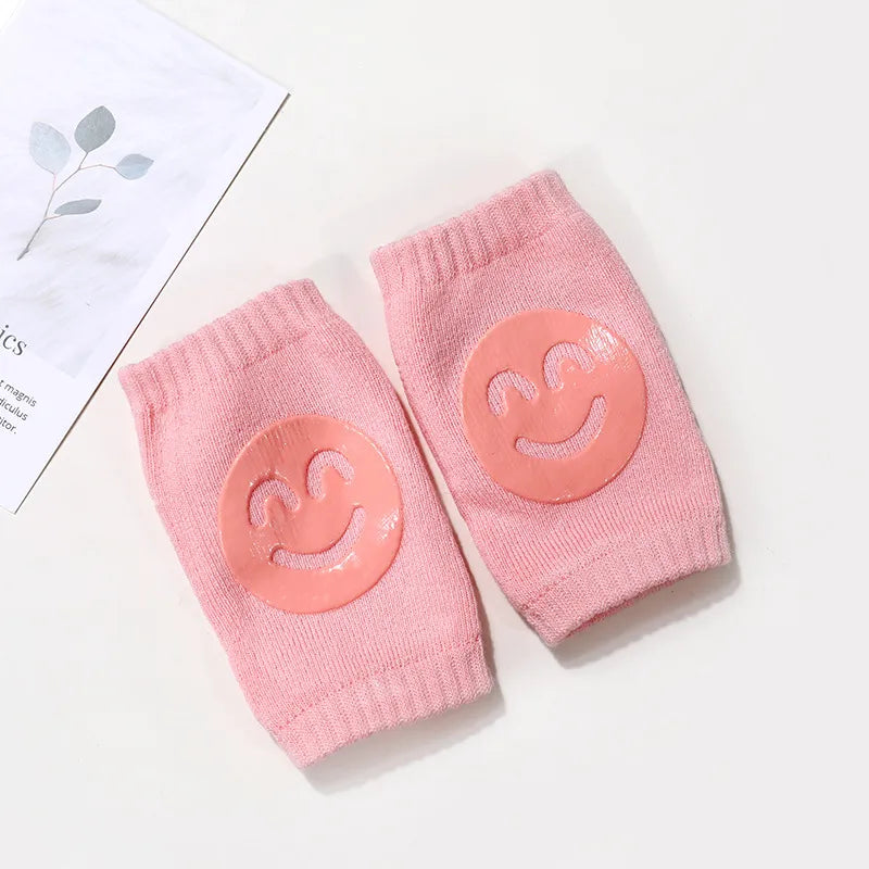 Knee Pads Leg Warmer Gaiter Smile Girl/b oy Kids Crawling Elbow Kneepad Slips