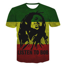 Hip Hop Shirt  3d Printed T-Shirts Men Women Pop Funny Music Rock Star