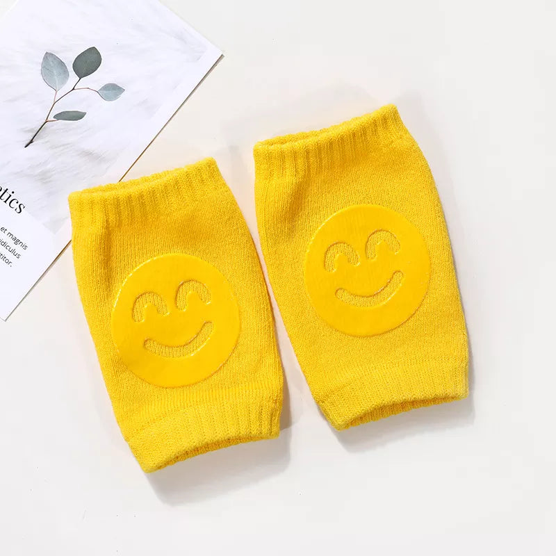 Knee Pads Leg Warmer Gaiter Smile Girl/b oy Kids Crawling Elbow Kneepad Slips