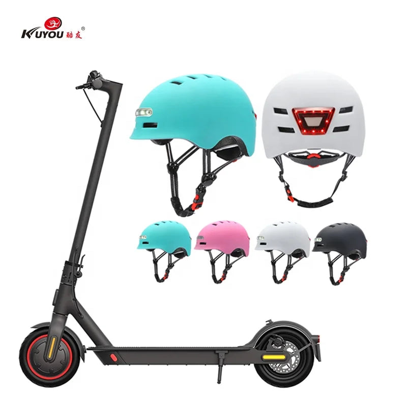 Certified Electric Bike Bicycle Helmet Casco for Scooter & Skateboard Riding