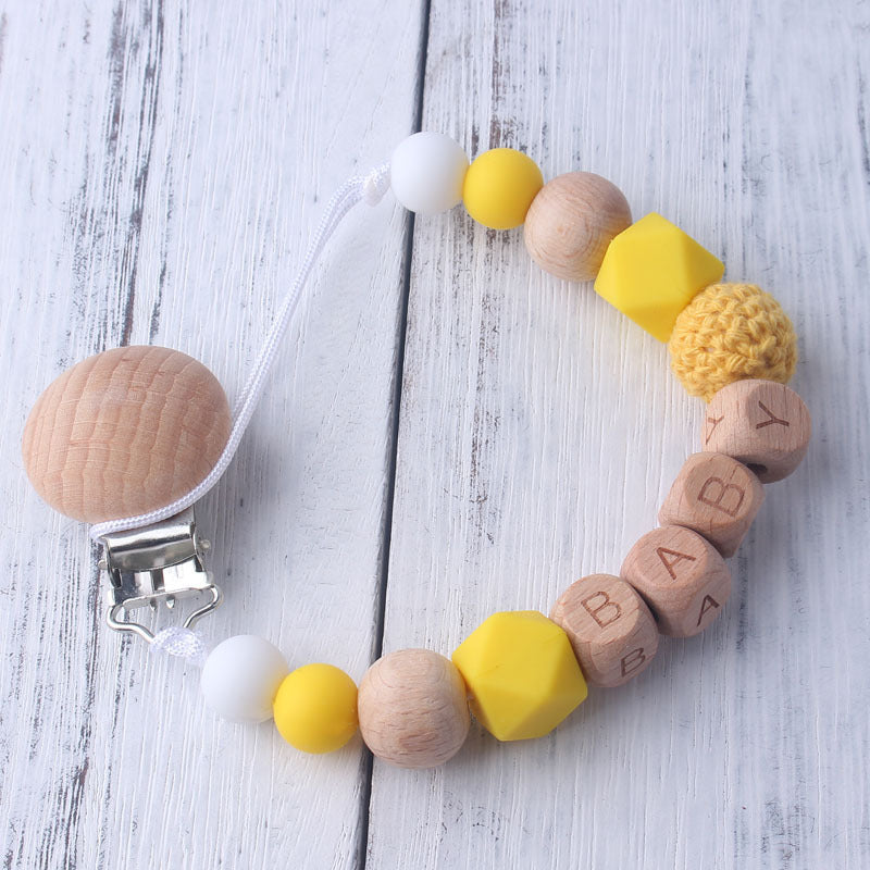 Pacifier Clip Beech Clip Anti-Drop Chain