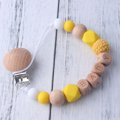 Pacifier Clip Beech Clip Anti-Drop Chain