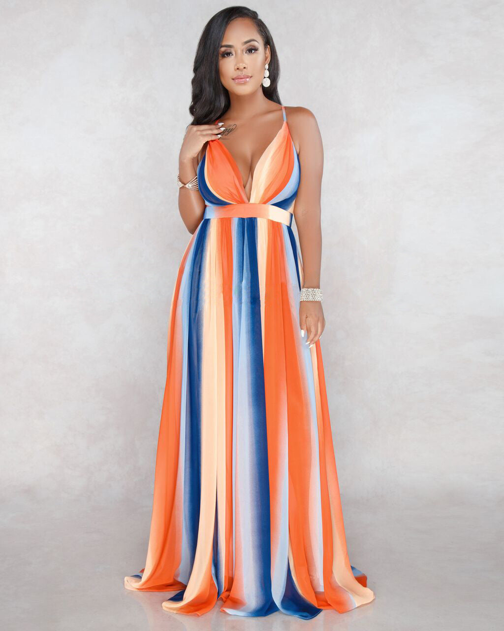 Summer Sleeveless Long Boho Dress