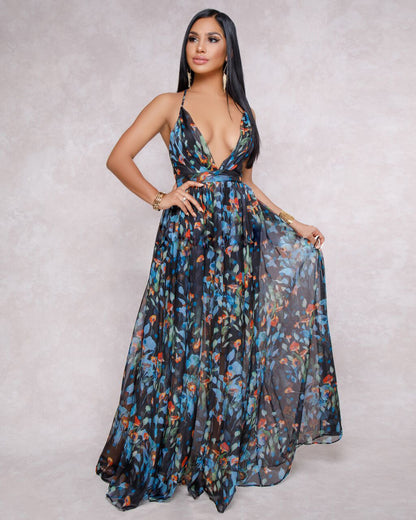 Summer Sleeveless Long Boho Dress