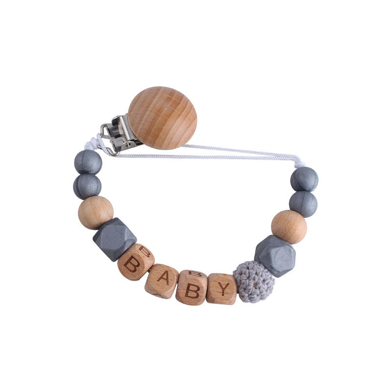 Pacifier Clip Beech Clip Anti-Drop Chain