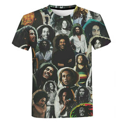 Hip Hop Shirt  3d Printed T-Shirts Men Women Pop Funny Music Rock Star