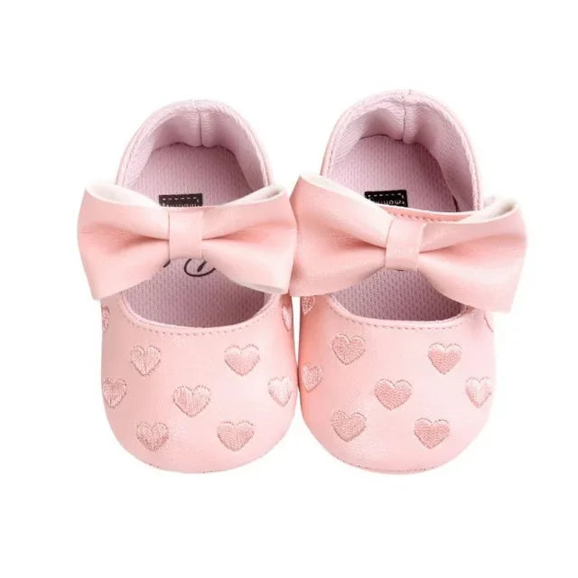 Baby PU Leather Baby Boy Girl Baby Non-Slip Footwear Crib Shoes