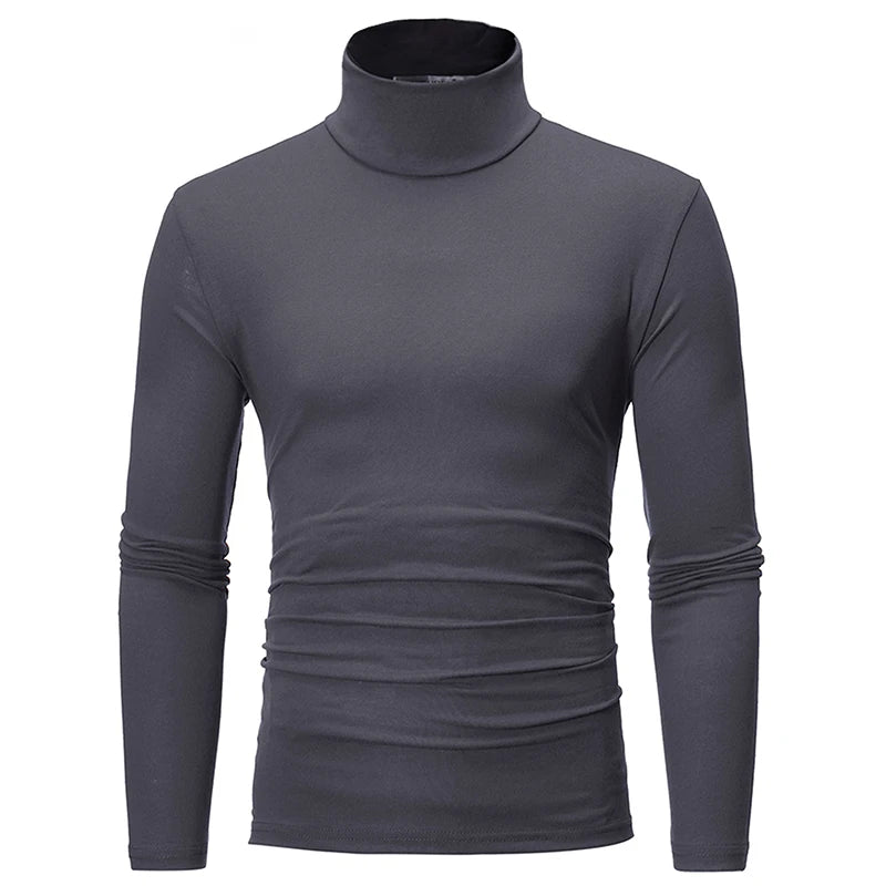 Thermal Underwear Tops Men Winter/ Autumn Men's Winter Tights High Neck cloth