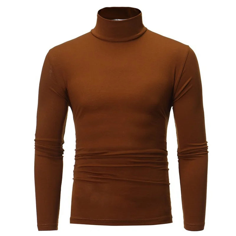 Thermal Underwear Tops Men Winter/ Autumn Men's Winter Tights High Neck cloth