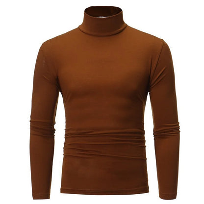 Thermal Underwear Tops Men Winter/ Autumn Men's Winter Tights High Neck cloth