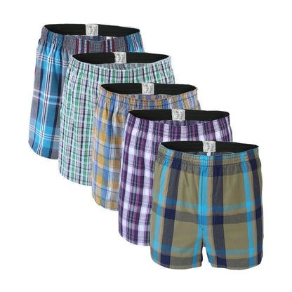 5 Pcs Mens Underwear Boxers Shorts