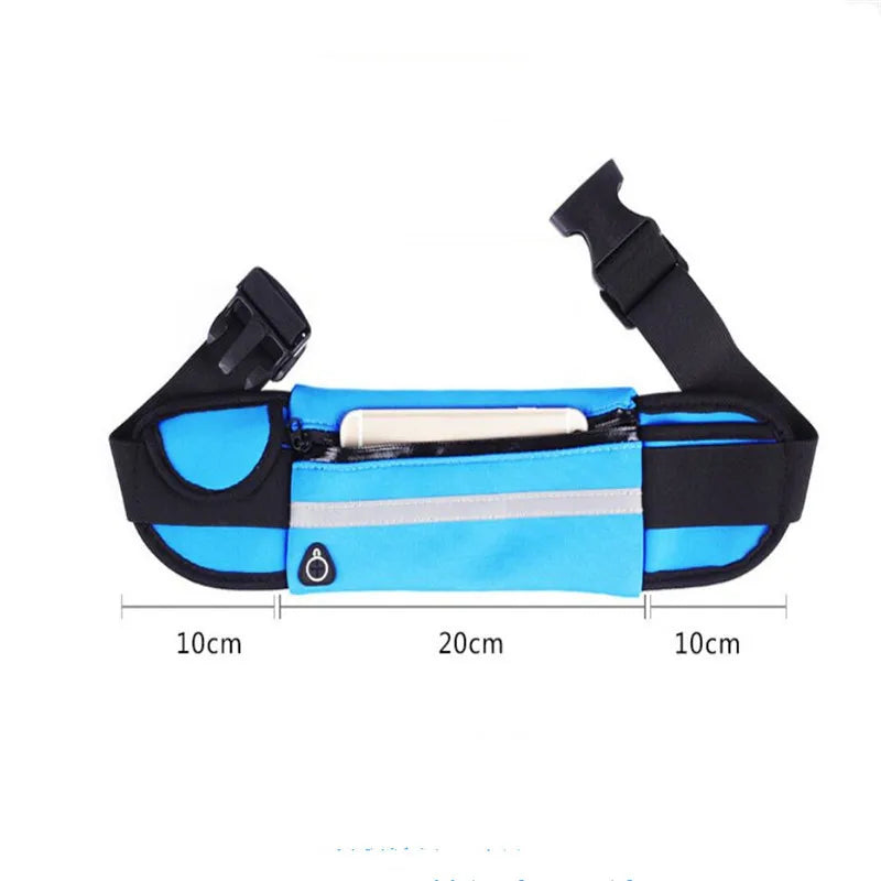 Multi-Functional waist Bags for men/women With Water Bottle Waterproof Phone Bag