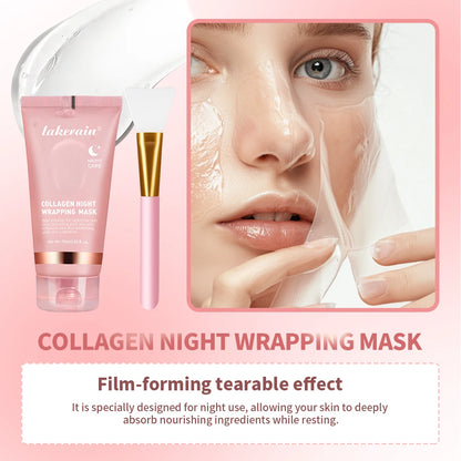 Collagen Wrapping Mask and Brush Set