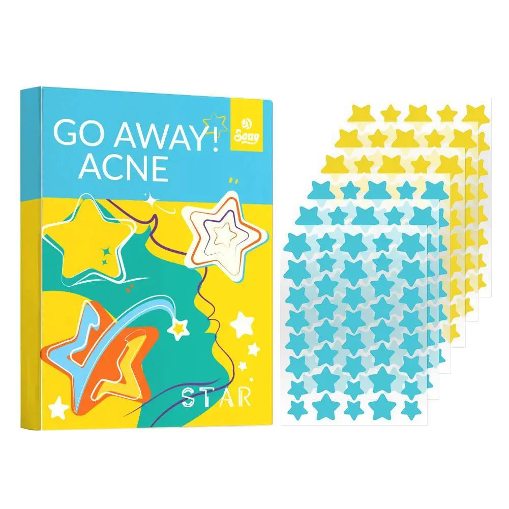 Black Star Acne Patch Fashion Ultrathin Breathable Acne Covering