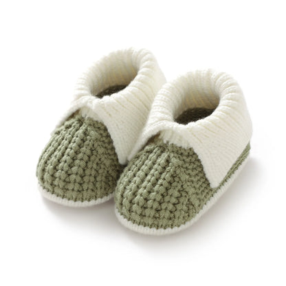 Newborn Baby Shoes Knit Infant Boys Girls Boots Shoes 0-18m Chlid Footwear