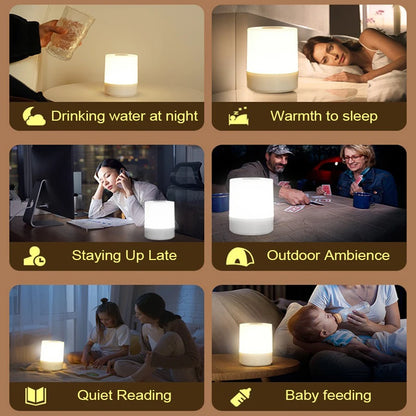 Dimmable Charging Desktop Night Lamps