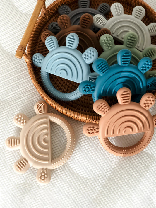 1PC Baby Silicone Teether Toys for Baby Chewing Training