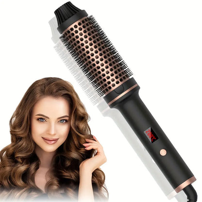 3 in 1 Ionic Hair Curler Straightener Professional Curling Hair Styling Brush