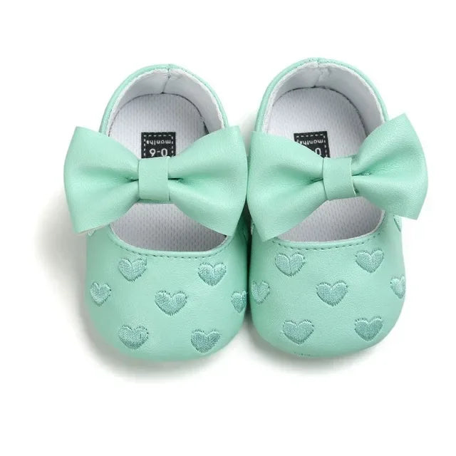 Baby PU Leather Baby Boy Girl Baby Non-Slip Footwear Crib Shoes
