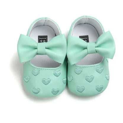 Baby PU Leather Baby Boy Girl Baby Non-Slip Footwear Crib Shoes