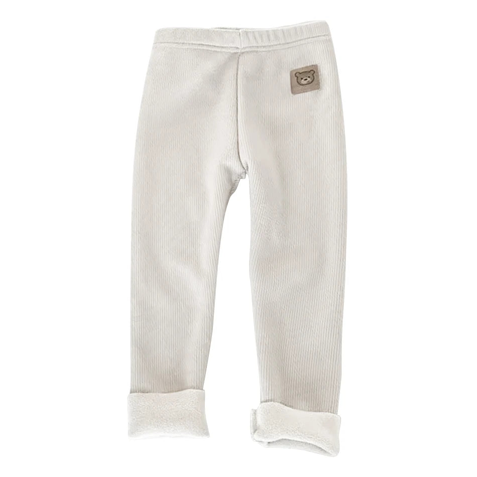 Leggings Unisex Baby Cold Prevent Warm Cartoon Elastic Bound Feet Pants