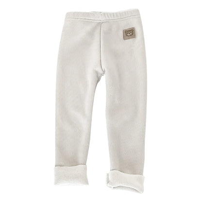 Leggings Unisex Baby Cold Prevent Warm Cartoon Elastic Bound Feet Pants