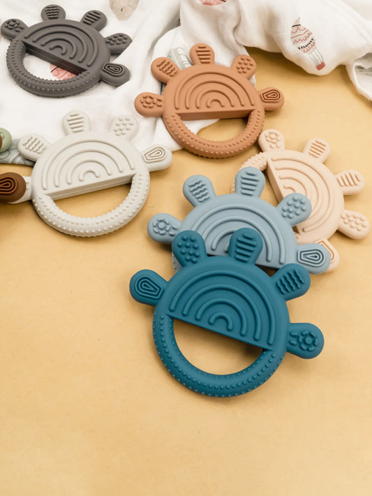 1PC Baby Silicone Teether Toys for Baby Chewing Training