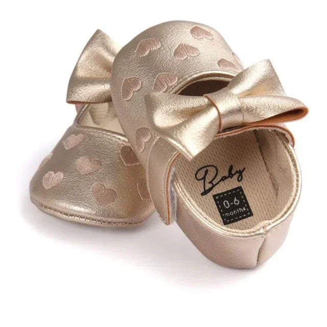 Baby PU Leather Baby Boy Girl Baby Non-Slip Footwear Crib Shoes