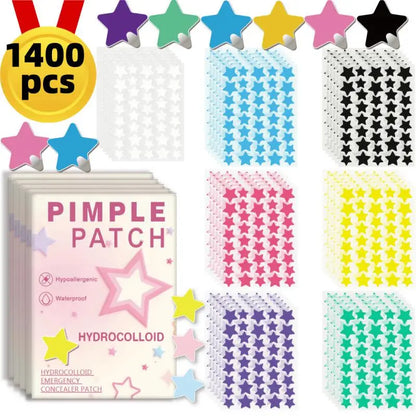 Black Star Acne Patch Fashion Ultrathin Breathable Acne Covering
