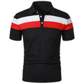 Summer Luxury Polo Shirt Mens Polo Large T Shirts Shorts Sleeve Turn-Down Collar