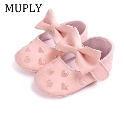 Baby PU Leather Baby Boy Girl Baby Non-Slip Footwear Crib Shoes