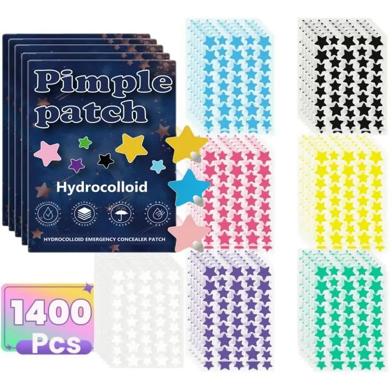 Black Star Acne Patch Fashion Ultrathin Breathable Acne Covering