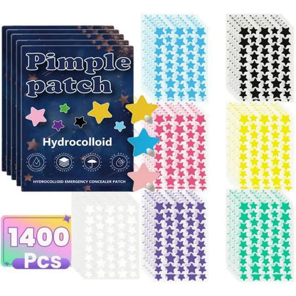 Black Star Acne Patch Fashion Ultrathin Breathable Acne Covering