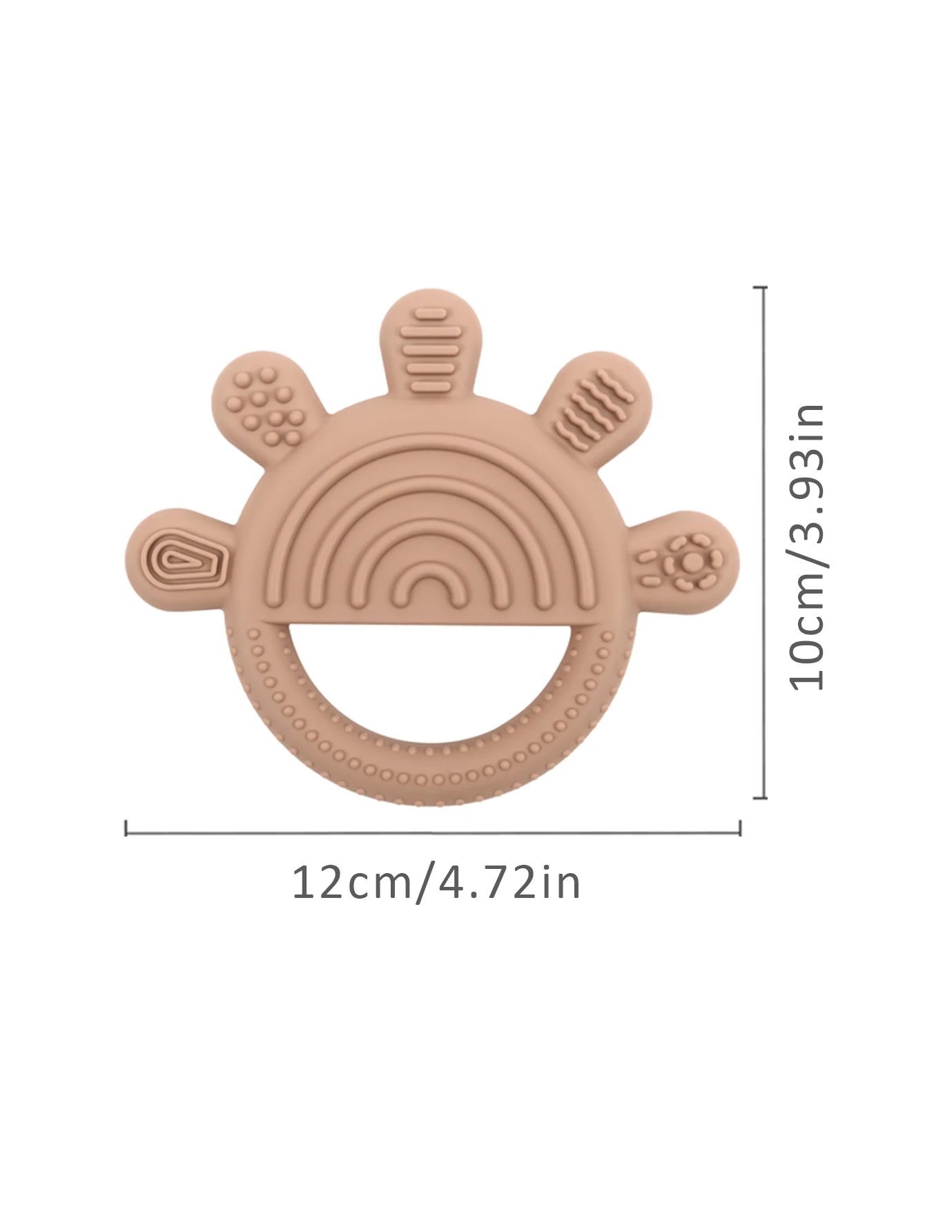 1PC Baby Silicone Teether Toys for Baby Chewing Training