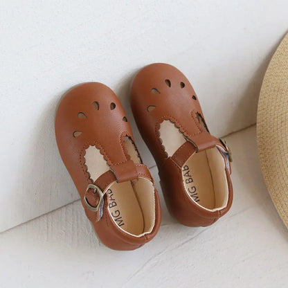 Baby Girl Shoes Leather School Shoes Sandals Toddler