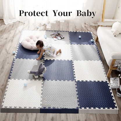 16pcs 30*30cm Puzzle Mat for Children Thick Baby Play Mat Kids Carpet Mats