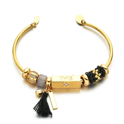 Hand Cuff - Turkish Evil Eye Bangle Bracelet for Women Gifts
