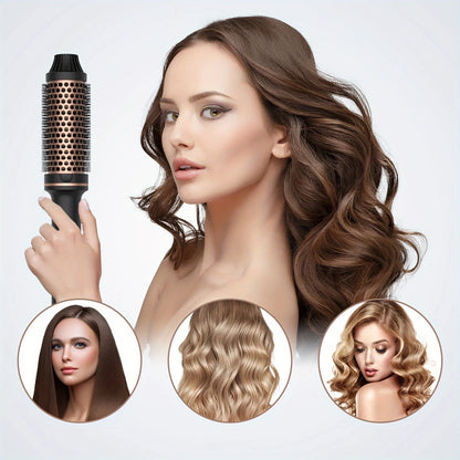 3 in 1 Ionic Hair Curler Straightener Professional Curling Hair Styling Brush