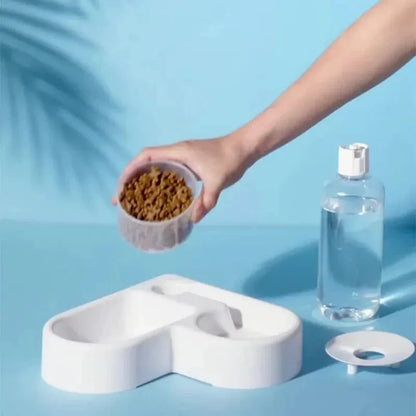Basin Dual-Use Multi-Functional Drinking and Feeding
