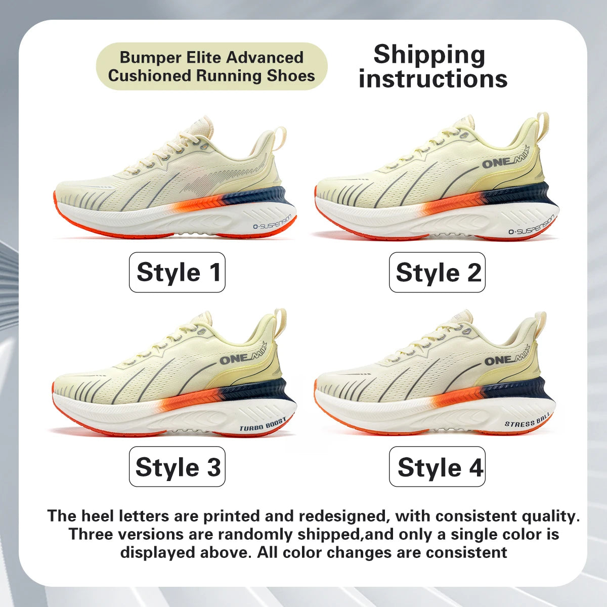 ONEMIX New Cushioning Running Shoes for Men